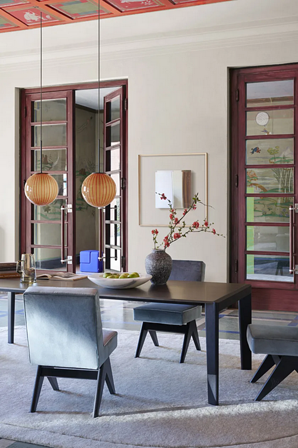 Extending Rectangular MDF Table Longplane CASSINA factory CASSINA from Italy. Foto №6