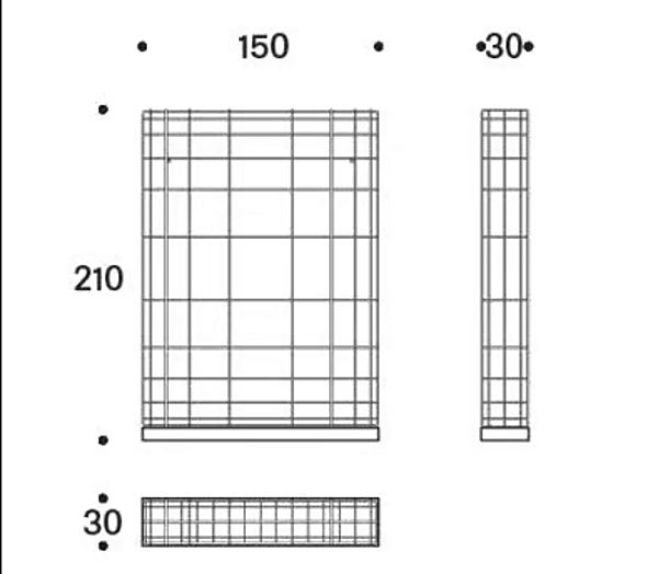 Freestanding Iron Bookcase Leyva Saba factory SABA from Italy. Foto №3