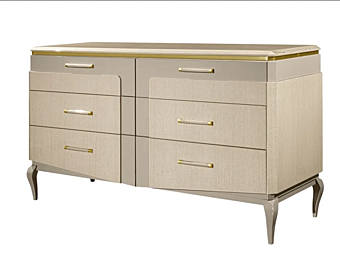 Wooden chest of drawers Victor A.R. Arredamenti V80 factory AR Interiors from Italy