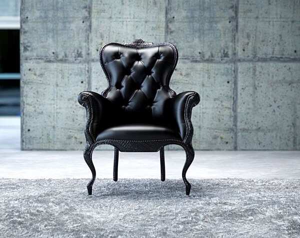 Chair MOOOI Smoke Armchair MOSMKE-B---A factory MOOOI from Italy. Foto №5