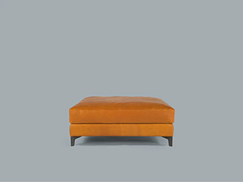 Upholstered Leather Pouf Ben Borzalino EUB9P105 Upholstered Leather Pouf Ben Borzalino EUB9P105 factory Borzalino from Italy