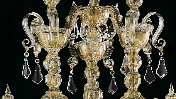 Chandelier Barovier&Toso Riyadh 5349/12 factory Barovier&Toso from Italy. Foto №3