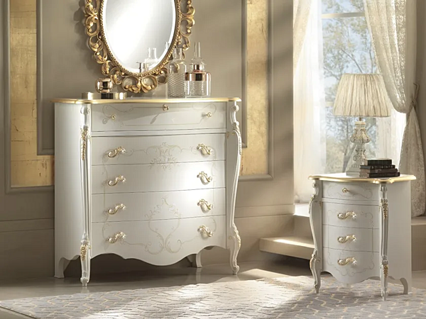 Wooden Chest of Drawers Rossini CASA +39 2505 factory CASA +39 from Italy. Foto №3