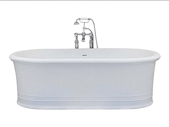 Freestanding oval bathtub Gentry Home Manhattan acrylic factory Gentry Home from Italy