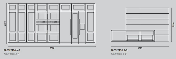 Custom Wooden Kitchen Contemporary 3.0 Old Line factory Oldline from Italy. Foto №13