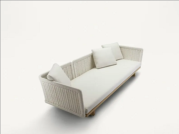 Three-Seater Sofa Fabric Sabi PAOLA LENTI B39B factory PAOLA LENTI from Italy. Foto №1