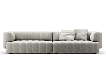 Fabric sofa with upholstered back LAGO Hero 2131 2131
