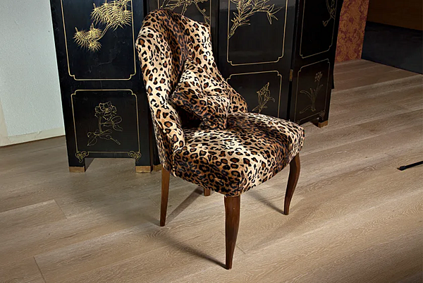 Fabric chair with upholstered back Park Avenue Princess PKPRINCESSGEM factory Park Avenue from Italy. Foto №2