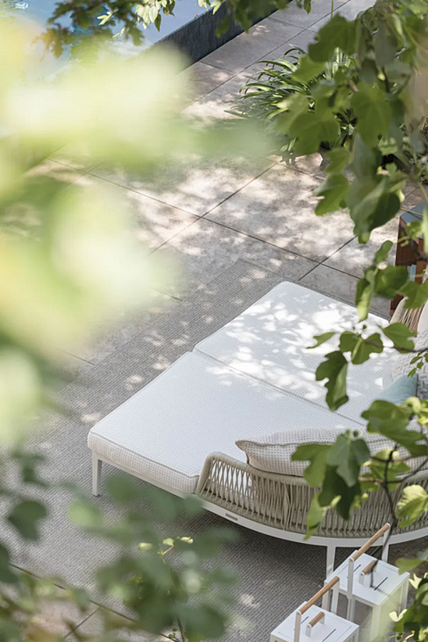 Fabric garden daybed with soft back Atmosphera Dream 2.0 DR20.DO factory ATMOSPHERA from Italy. Foto №2