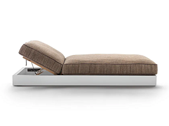 Recliner fabric sun lounger FLEXFORM Freeport Recliner fabric sun lounger FLEXFORM Freeport factory FLEXFORM from Italy