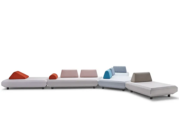 Modular Fabric Sofa with Soft Back VARASCHIN Bento 239 factory VARASCHIN from Italy. Foto №2