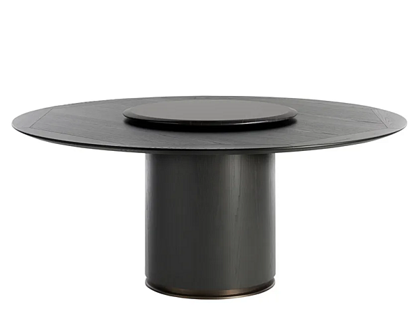 Round wooden dining table Potocco OTAB 883 T 883/T factory POTOCCO from Italy. Foto №1