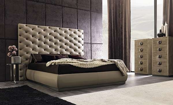 Bed CORTE ZARI Art. 945 factory CORTE ZARI from Italy. Foto №1