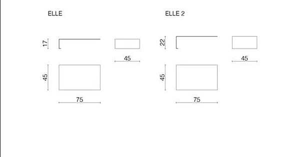 Low rectangular coffee table in steel Elle Duomo Design factory Duomo Design from Italy. Foto №4