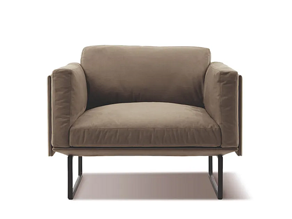 Upholstered fabric armchair with armrests CASSINA Collection 8 factory CASSINA from Italy. Foto №2