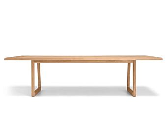 Rectangular teak garden table Molteni & C Fairmount Rectangular teak garden table Molteni & C Fairmount factory Molteni & C.(+VITRA) from Italy