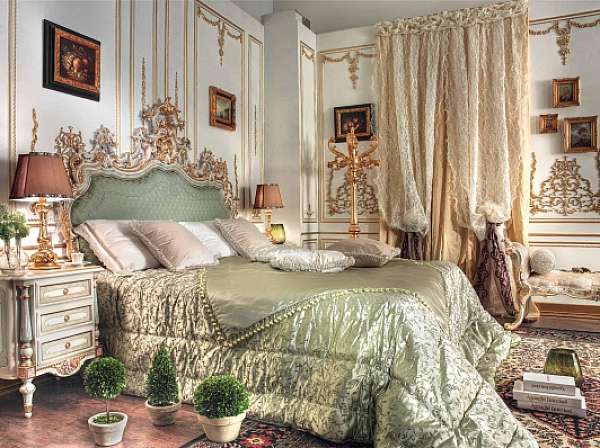 Bed ASNAGHI INTERIORS GD8501 factory ASNAGHI INTERIORS from Italy. Foto №1