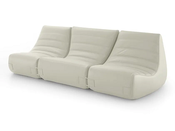 Modular 3-Seater Garden Sofa in Fabric by LIGNE ROSET Saparella 18053005 factory LIGNE ROSET from Italy. Foto №2