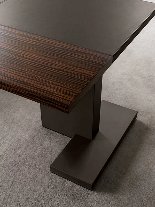 L-shaped wooden executive desk INCA I 4 Mariani factory i 4 Mariani from Italy. Foto №4