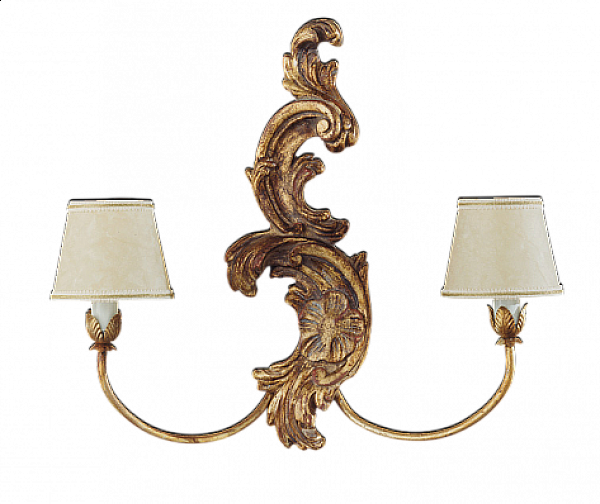 Sconce STILE LEGNO 6065 factory STILE LEGNO from Italy. Foto №1