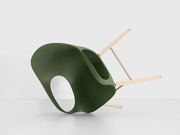 Polyurethane armchair with armrests Kristalia Elephant factory Kristalia from Italy. Foto №6