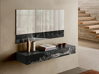 Wall Mounted Console Table 36E8 0839 LAGO Wall Mounted Console Table 36E8 0839 LAGO factory LAGO from Italy