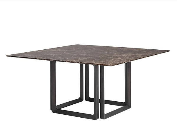 Square Marble Table Opus 893 TQ Potocco 893/TQ factory POTOCCO from Italy. Foto №1