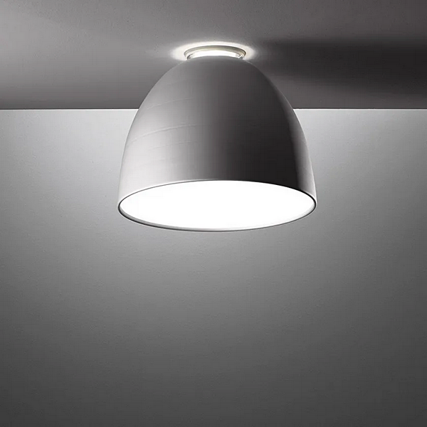 Aluminium ceiling lamp Nur Mini Artemide factory Artemide from Italy. Foto №4