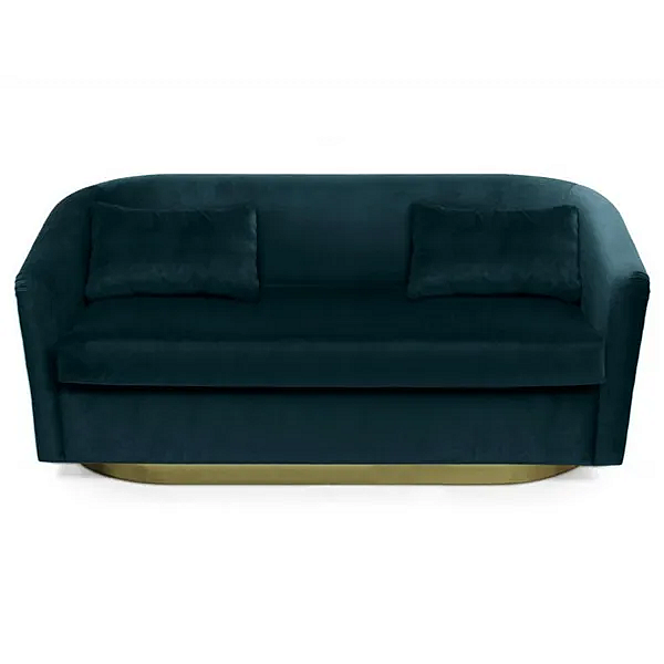 2-seater fabric sofa with soft back BRABBU Earth Sofa factory BRABBU from Italy. Foto №7