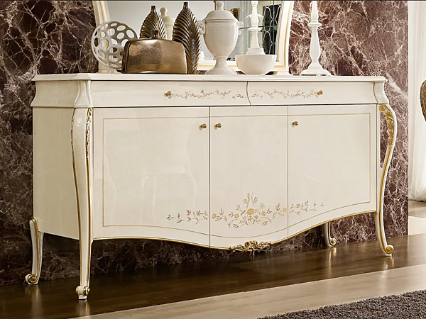 Sideboard Ricasoli из дерева A.R. Arredamenti 903 factory A.R.ARREDAMENTI SRL from Italy. Foto №3