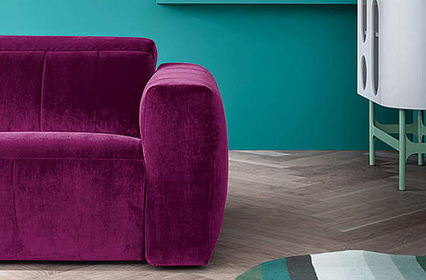 Couch Felis "SOFTLIVING" KENSINGTON F02 factory FELIS from Italy. Foto №4