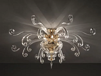 Ceiling lamp with Swarovski crystals Alicante PL6 Euroluce Lampadari Ceiling lamp with Swarovski crystals Alicante PL6 Euroluce Lampadari factory EUROLUCE LAMPADARi from Italy