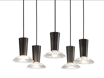 LED crystal pendant lamp Water GIORGETTI LED crystal pendant lamp Water GIORGETTI factory GIORGETTI from Italy