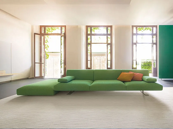 Modular Sofa Move PAOLA LENTI Fabric Upholstery factory PAOLA LENTI from Italy. Foto №2