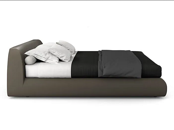 Double bed with upholstered headboard fabric i 4 Mariani Be Look factory i 4 Mariani from Italy. Foto №2