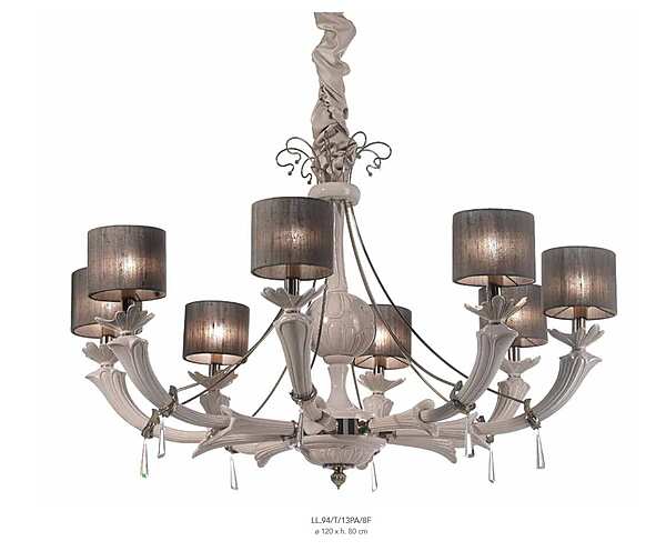 Chandelier LORENZON (F.LLI LORENZON) LL.94/TC/13PA/8F factory LORENZON (F.LLI LORENZON) from Italy. Foto №1