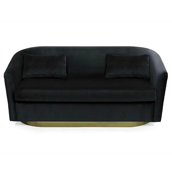 2-seater fabric sofa with soft back BRABBU Earth Sofa factory BRABBU from Italy. Foto №4