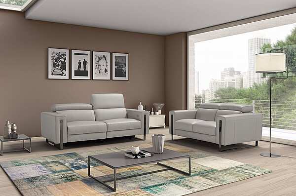 2-seater sofa with chaise longue Egoitaliano Ashley factory Egoitaliano from Italy. Foto №4