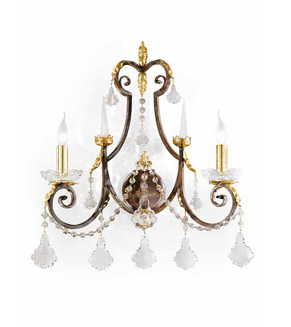 Sconce MM LAMPADARI 6419/A2 factory MM LAMPADARI from Italy. Foto №1