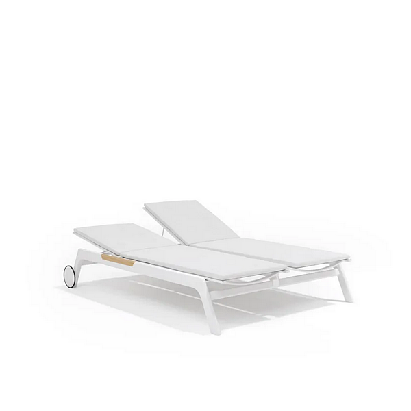 Double Sun Lounger in Textilene and Aluminium Nevada Atmosphera factory ATMOSPHERA from Italy. Foto №12