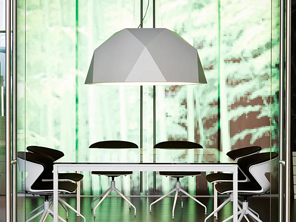 Aluminium pendant lamp Fabbian Crio factory Fabbian from Italy. Foto №30