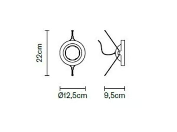 LED fabric pendant lamp Fabbian Bungee F64 F64 C11 S02 02, F64 C12 S02 02 factory Fabbian from Italy. Foto №5