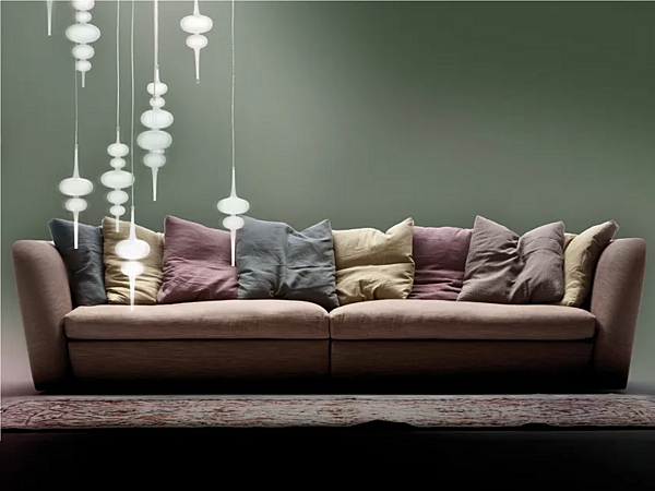 Sectional sofa with upholstered back ERBA ITALIA Atollo factory ERBA ITALIA from Italy. Foto №5