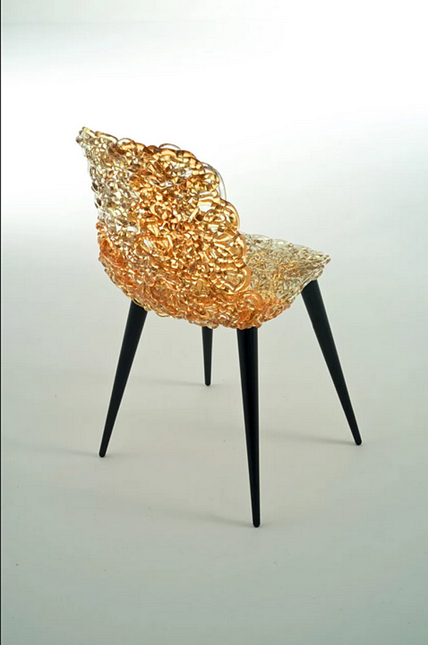 Polycarbonate chair Gina Edra GNA010 factory EDRA from Italy. Foto №2