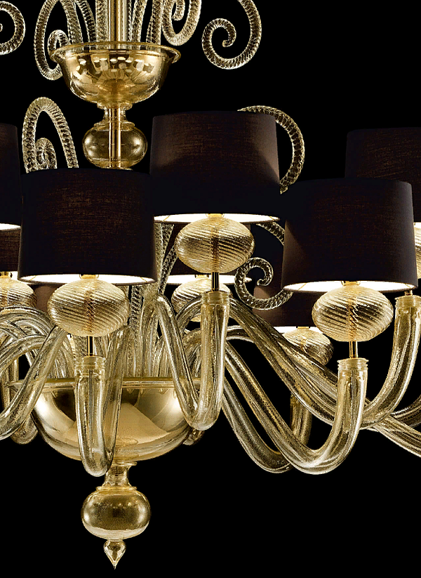 Chandelier Barovier&Toso Tangeri 5604/16 factory Barovier&Toso from Italy. Foto №3