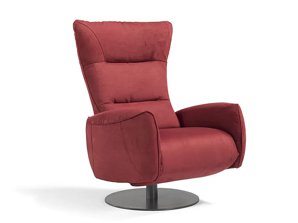 Swivel Fabric Armchair with Motorised Functions Egoitaliano Mira factory Egoitaliano from Italy. Foto №1