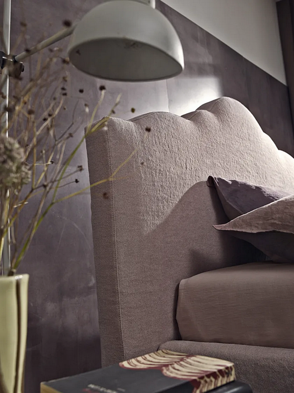 Full size upholstered storage bed Elettra Duomo Design factory Duomo Design from Italy. Foto №2