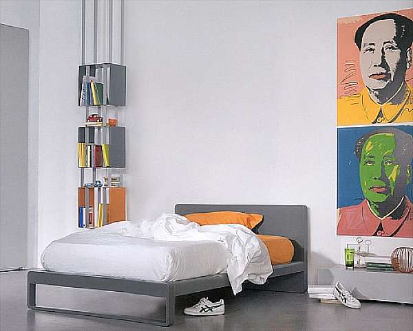 Bed OLIVIERI Martin Single LE342-100 factory OLIVIERI from Italy. Foto №1