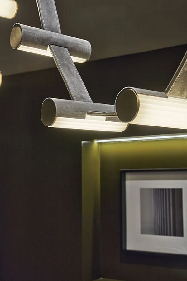 Pendant lamp wave in glass BAXTER factory BAXTER from Italy. Foto №10
