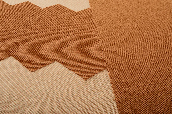 Rectangular rug with geometric patterns Cime Saba factory SABA from Italy. Foto №4